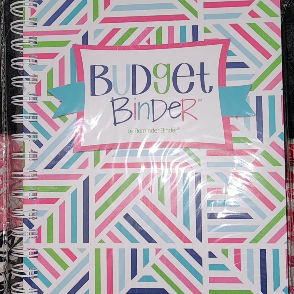 Budget Organizer - Multicolor Geometric Design